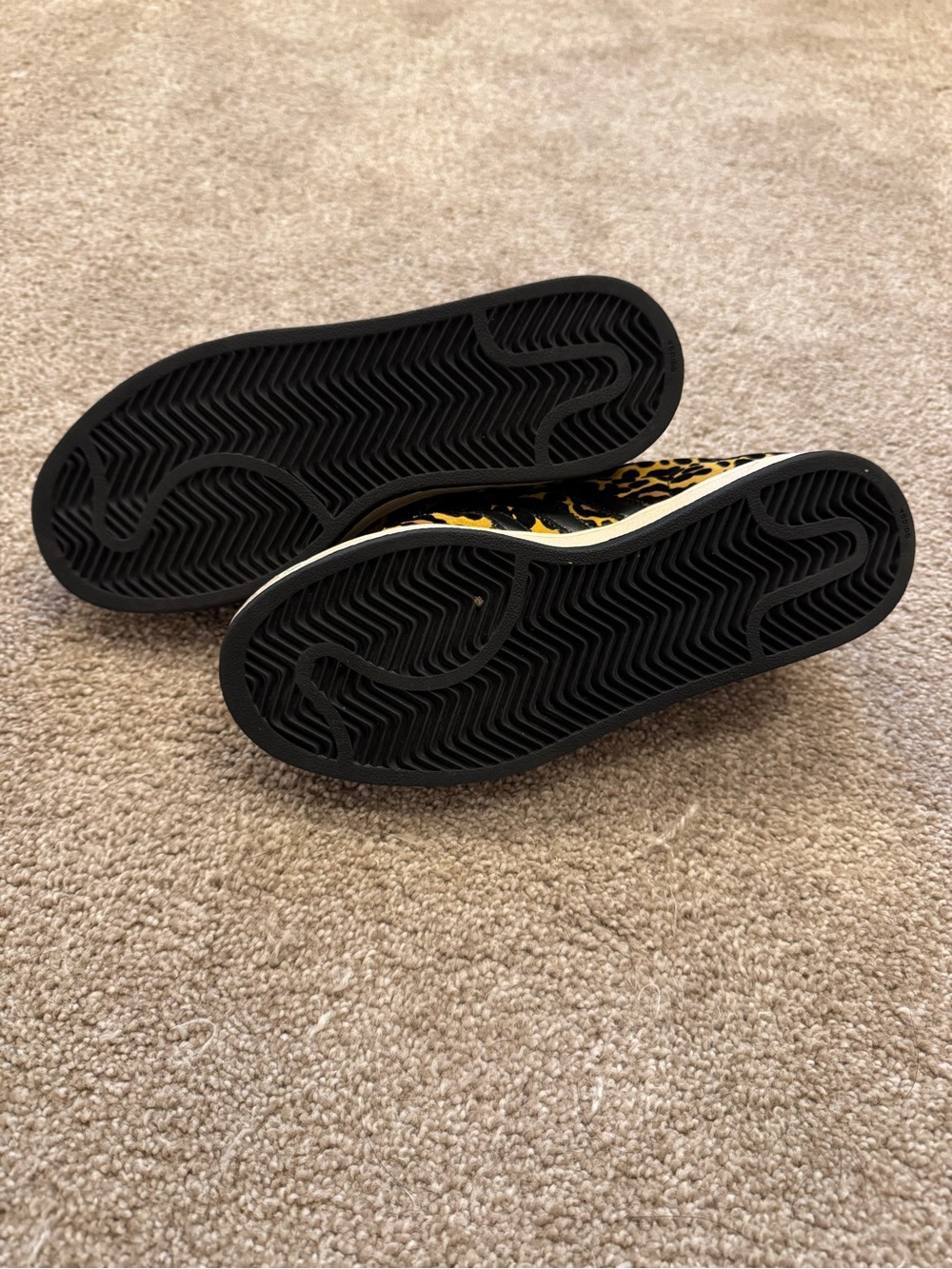 Adidas Leopard Print Superstar Sneakers - Picture 4 of 6